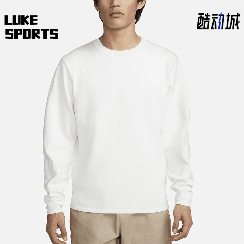 Nike/耐克正品春季新款男子休闲简约运动圆领卫衣DV9975-133