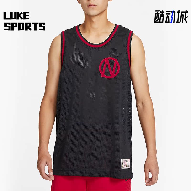 Nike/耐克正品DRI-FIT夏季男子篮球运动无袖球衣DQ6171-045