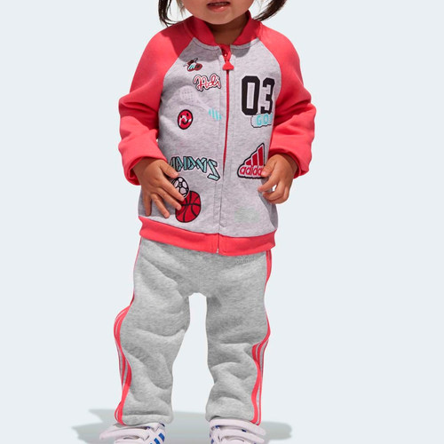 adidas正品jog训练婴童装