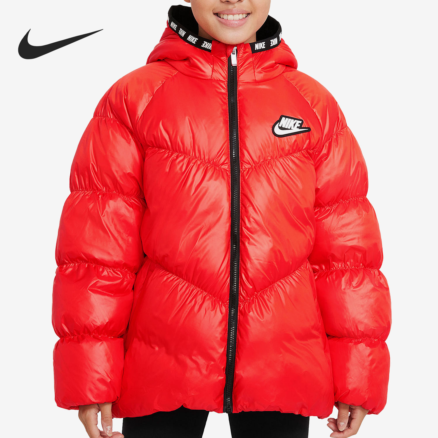 Nike/耐克保暖连帽羽绒服