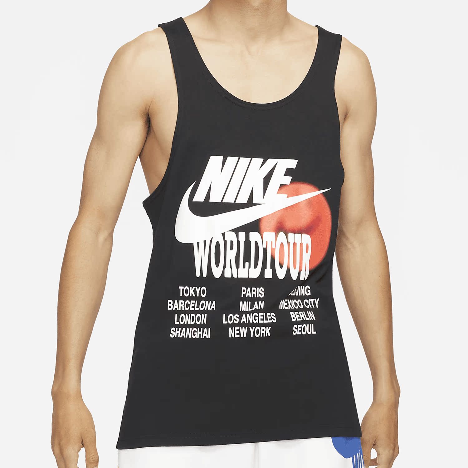 Nike/耐克正品 Nike Sportswear 环游世界男子运动背心DA0936-010