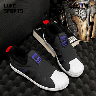 阿迪达斯正品 鞋 SUPERSTAR 小童休闲经典 B22503 WINTER Adidas