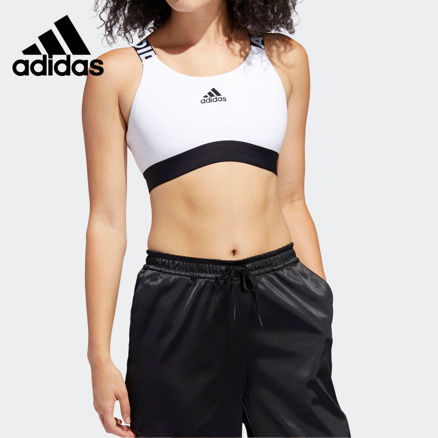 Adidas/阿迪达斯正品春季女子运动休闲训练运动内衣 FJ6085