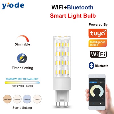 涂鸦WiFi蓝牙调光调色G4LED灯泡