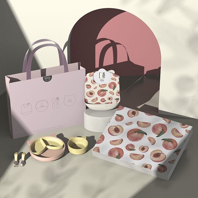 礼盒宝宝餐具Qlittle餐盘