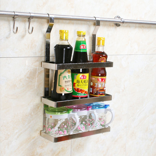 挂钩式调味架不锈钢厨房用品