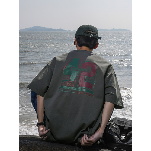 GOGOSOON短袖t恤男夏季新款上衣