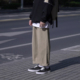 日系慵懒直筒宽松卷边青少年感 2025春秋长裤 GOGOSOON休闲裤 男新款