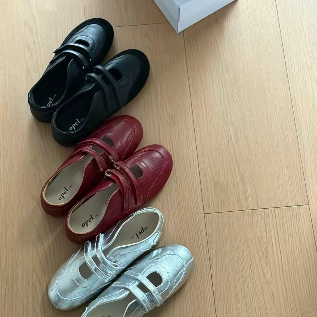 opel女鞋芭蕾舞鞋女羊皮图片