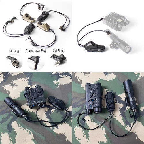 sotac AXON MOD-F 3.5双控鼠尾SF鼠尾L3真数接口鼠尾 PEQ线控手电