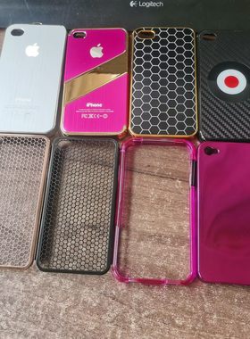 适用苹果4/4S手机保护套IPHONE4/4s手机保护壳透气透热硬背壳