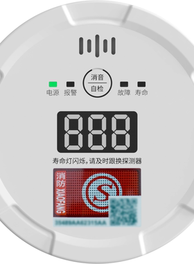 艾礼安家用CO煤烟泄漏报警器