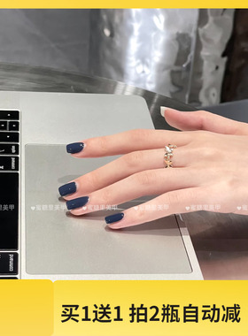 【油性合集】Two moons深蓝色TM374显白色指甲油不可撕免烤