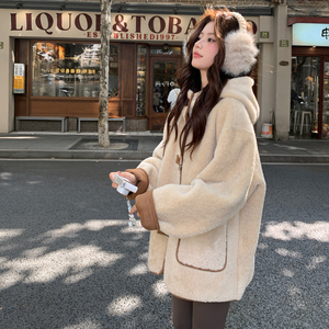 【 新款】高品质 羊羔毛外套2C059-M58--P195-K288图片