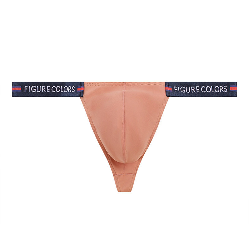 欧美字母腰带男士丁字裤低腰无痕锦纶U凸囊袋性感透气健身T裤男,女士内衣/男士内衣/家居服,男丁字裤,淘宝优惠券,粉丝福利购,淘宝优惠卷