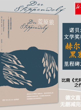 【新华文轩】荒原狼 (德)赫尔曼·黑塞(Hermann Hesse) 正版书籍小说畅销书 新华书店旗舰店文轩官网 湖南文艺出版社