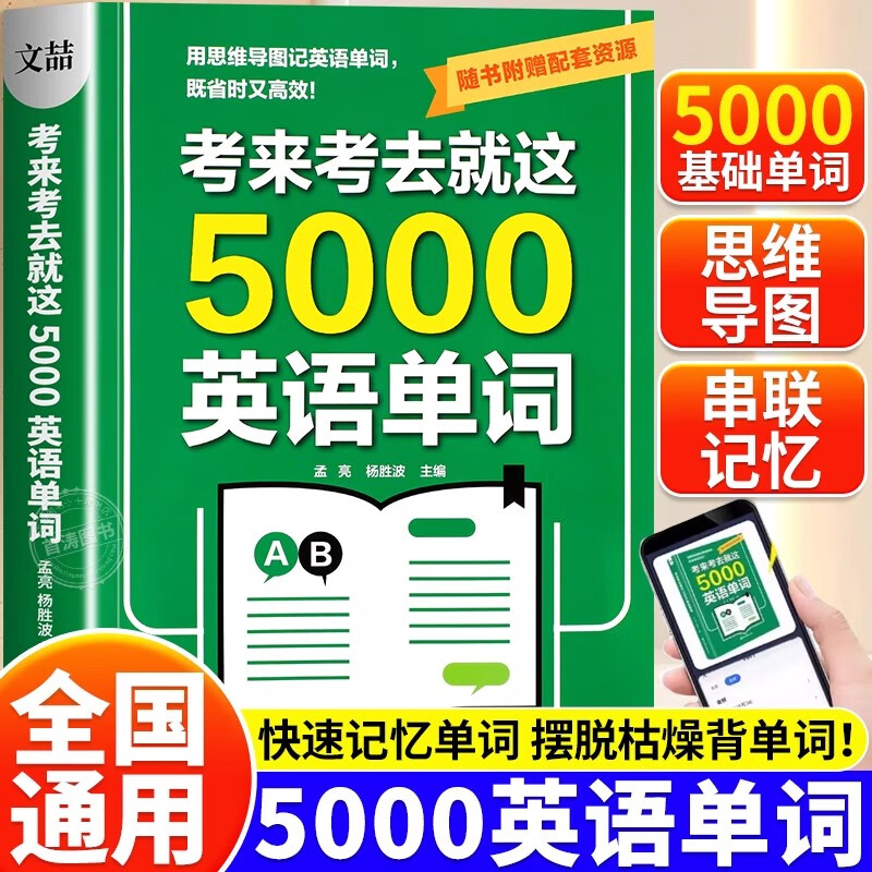 考来考去就这5000英语单词初高中图片