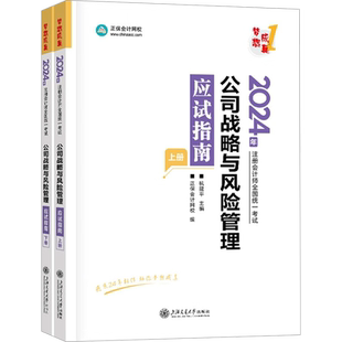 正保会计网校2026年公司战略与风险管理应试指南 cpa战略杭建平注册会计师名师讲义梦想成真 可搭必刷550题练习题库历年真题教材