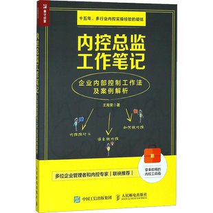 内控总监工作笔记 王海荣 著 人民邮电出版社 正版书籍 新华书店旗舰店文轩官网