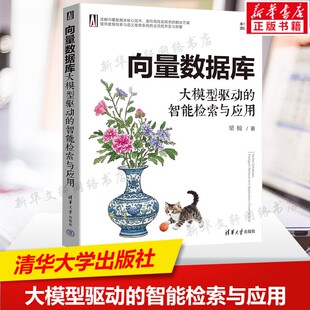 向量数据库 大模型驱动的智能检索与应用 梁楠 正版书籍 清华大学出版社 程序设计书数据库 计算机工具书9787302685647