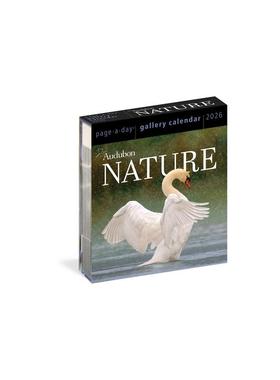 【新华文轩】AUDUBON NATURE PAGE-A-DAY (R) GALLERY CALENDAR 2026 Workman Calendars 正版书籍 新华书店旗舰店文轩官网