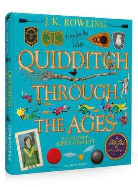 神奇的魁地奇球彩图版 Quidditch Through the Ages 进口书英文原版外版书 经典小说读物 青少年小学生课外阅读书籍 新华书店旗舰