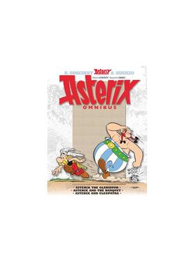 高卢英雄历险记，合订本2 Asterix Omnibus: Asterix the Gladiator, Asterix and the Banquet, Asterix and Cleopatra 英语版 新