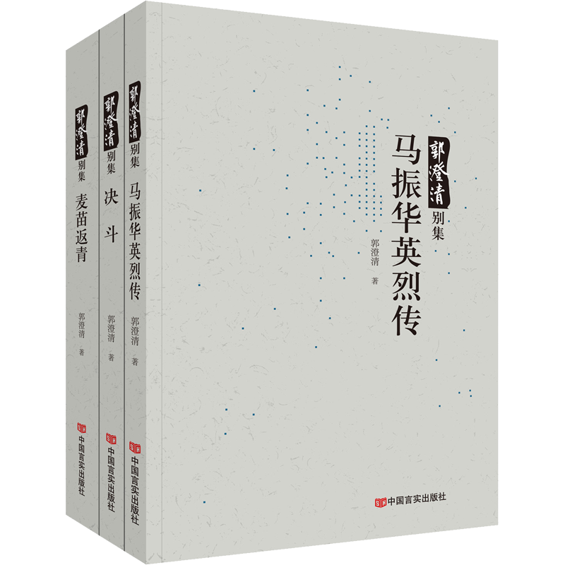 【新华文轩】郭澄清别集(全3册) 郭澄清 正版书籍小说畅销书 新华书店旗舰店文轩官网 中国言实出版社