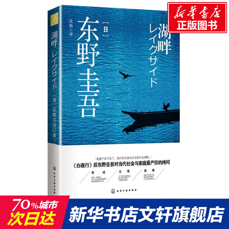 湖畔东野圭吾著又名湖畔杀人事件湖边凶杀案继白夜行后又一力作对当代社会与家庭严厉的拷问悬疑推理小说新华书店正版图书籍