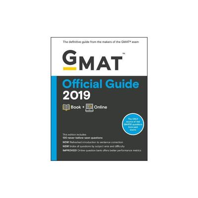 GMAT官方指南2019版 GMAT Official Guide 2019: Book + Online 英文版原著青少年经典读物小说进口原版书英文原版新华书店正版