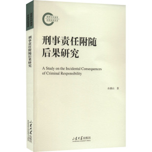 孙燕山 书籍 山东大学出版 正版 新华书店旗舰店文轩官网 社 刑事责任附随后果研究