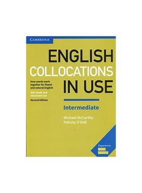 【新华文轩原版书】English Collocations in Use Intermediate Book 剑桥英语搭配 剑桥工具书系列英语课外学习教辅辞典单词备考