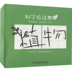 【新华文轩】好字在这里 植物的故事(全5册) 好字在,巧克力老虎俱乐部 正版书籍 新华书店旗舰店文轩官网 中国少年儿童出版社