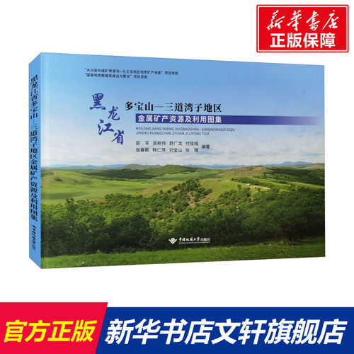 黑龙江省多宝山-三道湾子地区金属矿产资源及利用图集 正版书籍 新华书店旗舰店文轩官网 中国地质大学出版社