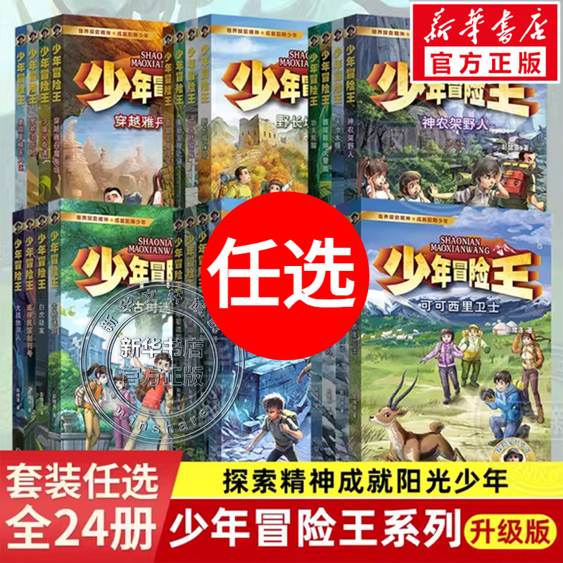 少年冒险王升级版1-6季全24册