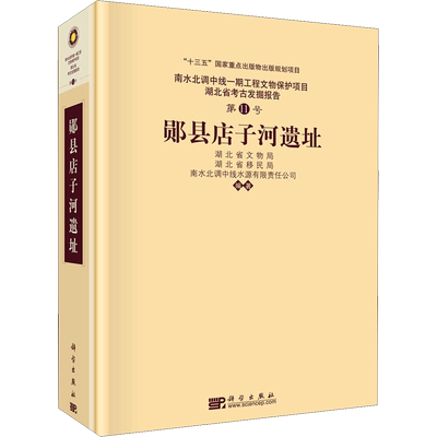郧县店子河遗址 科学出版社 正版书籍 新华书店旗舰店文轩官网