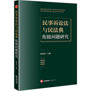 书籍 新华书店旗舰店文轩官网 社 民事诉讼法与民法典衔接问题研究 正版 法律出版 新华文轩