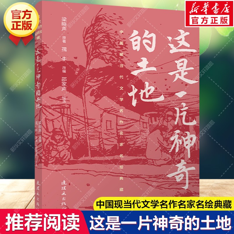 【新华文轩】中国现当代文学名作名家名绘典藏这是一片神奇的土地 儿童文学童话故事书小学生三四五六年级课外书阅读图片