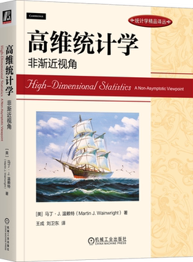 高维统计学 非渐近视角 (美)马丁·J.温赖特 机械工业出版社 正版书籍 新华书店旗舰店文轩官网