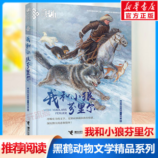 我和小狼芬里尔 黑鹤动物文学小说精品系列 小学生三四五六年级课外阅读书目儿童读物格日勒其木格故事图书籍老师寒暑假推荐正版