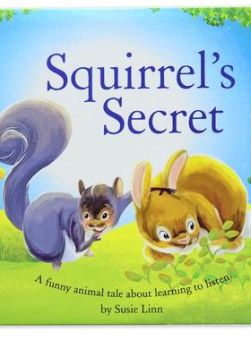 松鼠的秘密 Squirrel's Secret 进口书英文原版书籍 英文书绘本故事书图书 幼儿早教书籍 畅销书 新华书店旗舰店官网