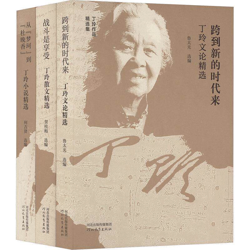 【新华文轩】丁玲作品精选集(全3册) 正版书籍小说畅销书 新华书店旗舰店文轩官网 河北教育出版社