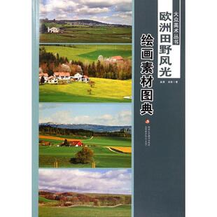 著作 新华文轩 温倩 正版 新疆电子出版 欧洲田野风光 新华书店旗舰店文轩官网 绘画素材图典 社 大众美术丛书 书籍 雨辰