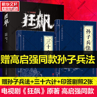 三十六计 狂飙小说 李一桐犯罪悬疑小说畅销书正版 赠高启强同款 狂飙书籍 张颂文 孙子兵法 张译 电视剧狂飙全集原著小说全集书