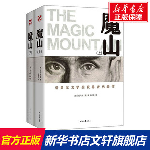 杨武能译 诺贝尔文学奖得主托马斯曼代表作 初高中学生课外阅读 世界名著文学外国小说书籍 魔山 新华书店旗舰店正版 全2册套装