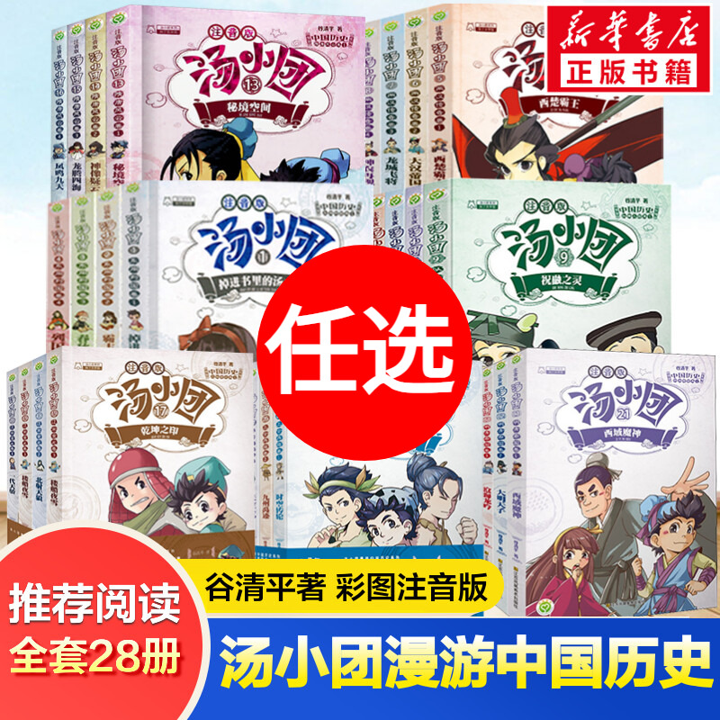 汤小团漫游中国历史注音版全28册