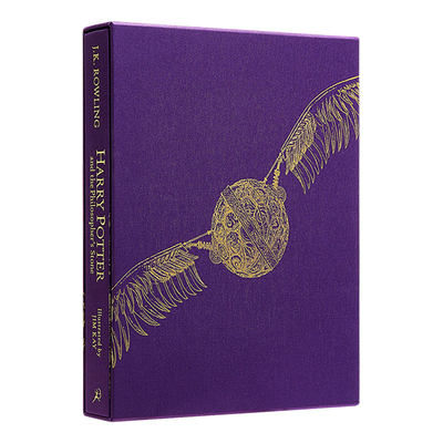 Harry Potter and the Philosopher's Stone Deluxe Illustrated Slipcase Edition 哈利波特与魔法石 插图豪华版 J.K. Rowling