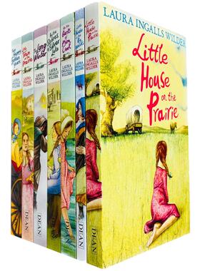 大草原上的小木屋（7册套装） Little House on the Prairie Series 7 Books Collection 英文版原著青少年经典读物进口原版书正版