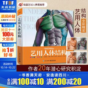 美术技法入门教材美术画法教程书绘画集工笔画技法新华书店旗舰店正版 艺用人体结构动漫 人体经典