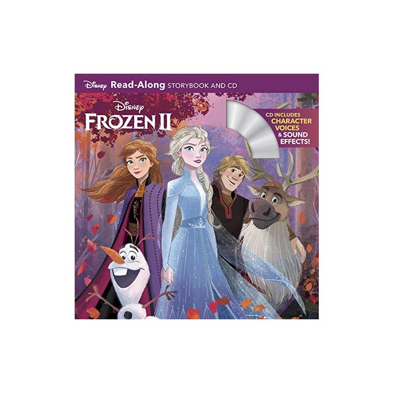 冰雪奇缘2：故事书+CD Frozen 2 Read-Along Storybook and CD 进口书英文原版外版书 经典小说读物 青少年小学生课外阅读书籍 新 书籍/杂志/报纸 儿童读物原版书 原图主图